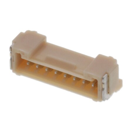 Molex Board Connector, 8 Contact(S), 1 Row(S), Male, Right Angle, 0.05 Inch Pitch, Surface Mount Terminal 5041950870